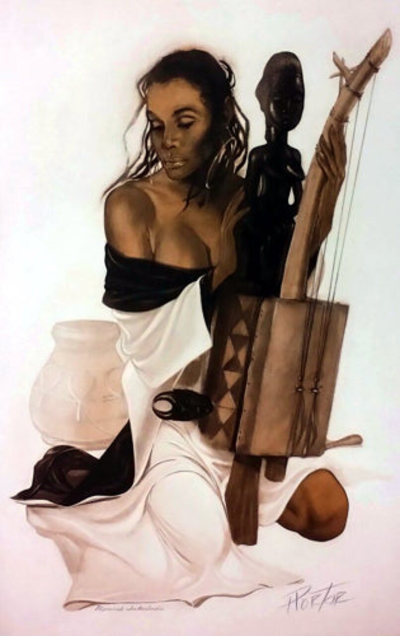 Musical Interlude by Henry C. Porter Wall Art Décor 26 x 17 Art Print